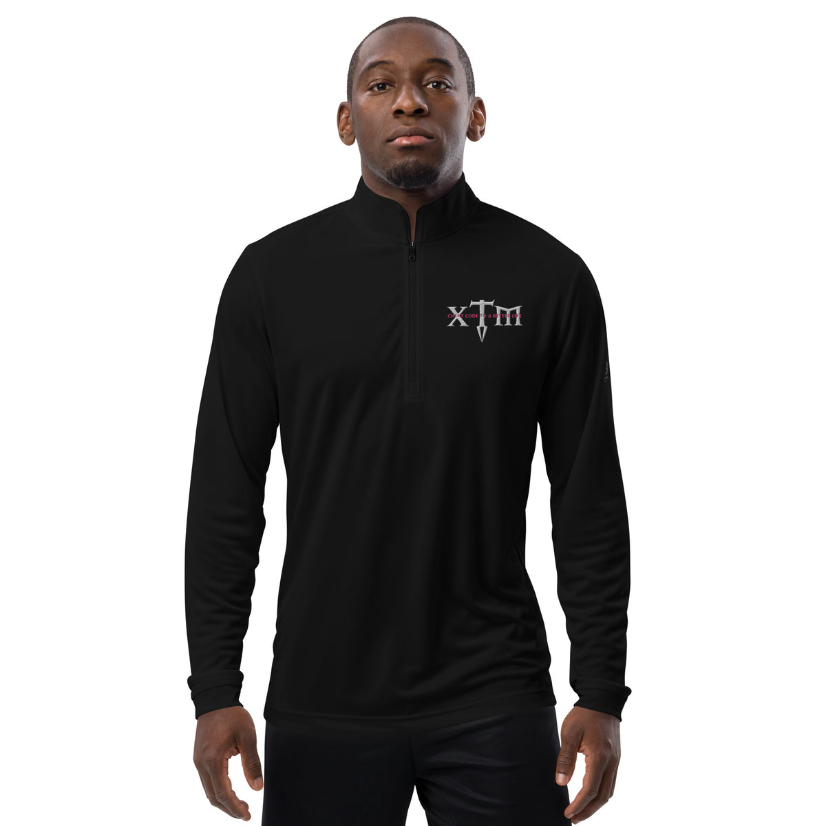 Quarter Zip Pullover - XTM White Logo