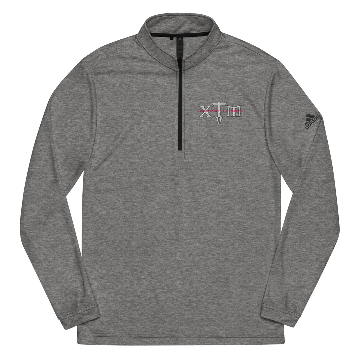 Quarter Zip Pullover - XTM White Logo