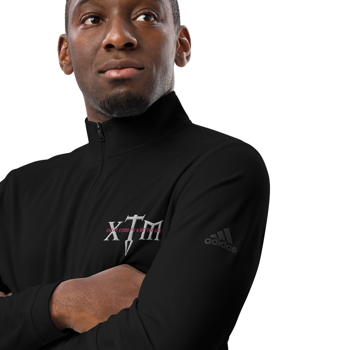 Quarter Zip Pullover - XTM White Logo