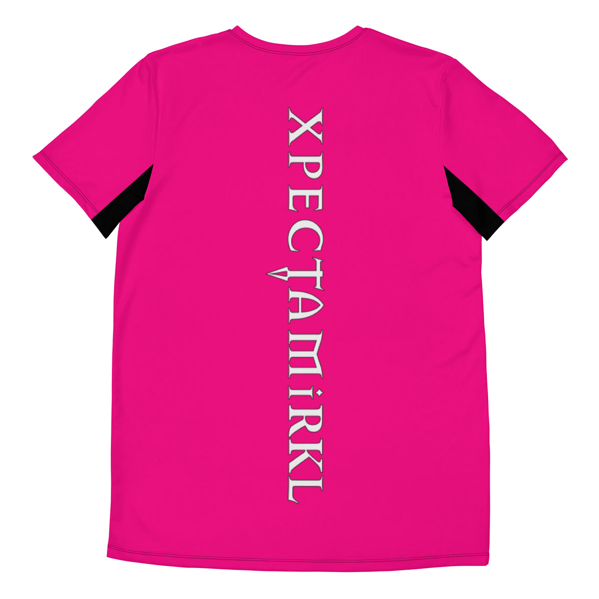 Colors@432: T-Shirt - Magenta with White Letters