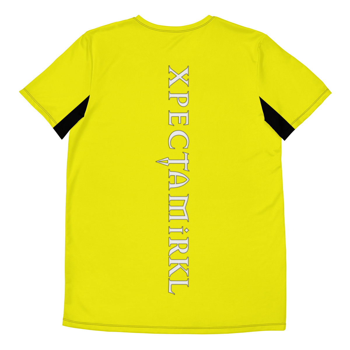 Colors@432: T-Shirt - Yellow with White Letters