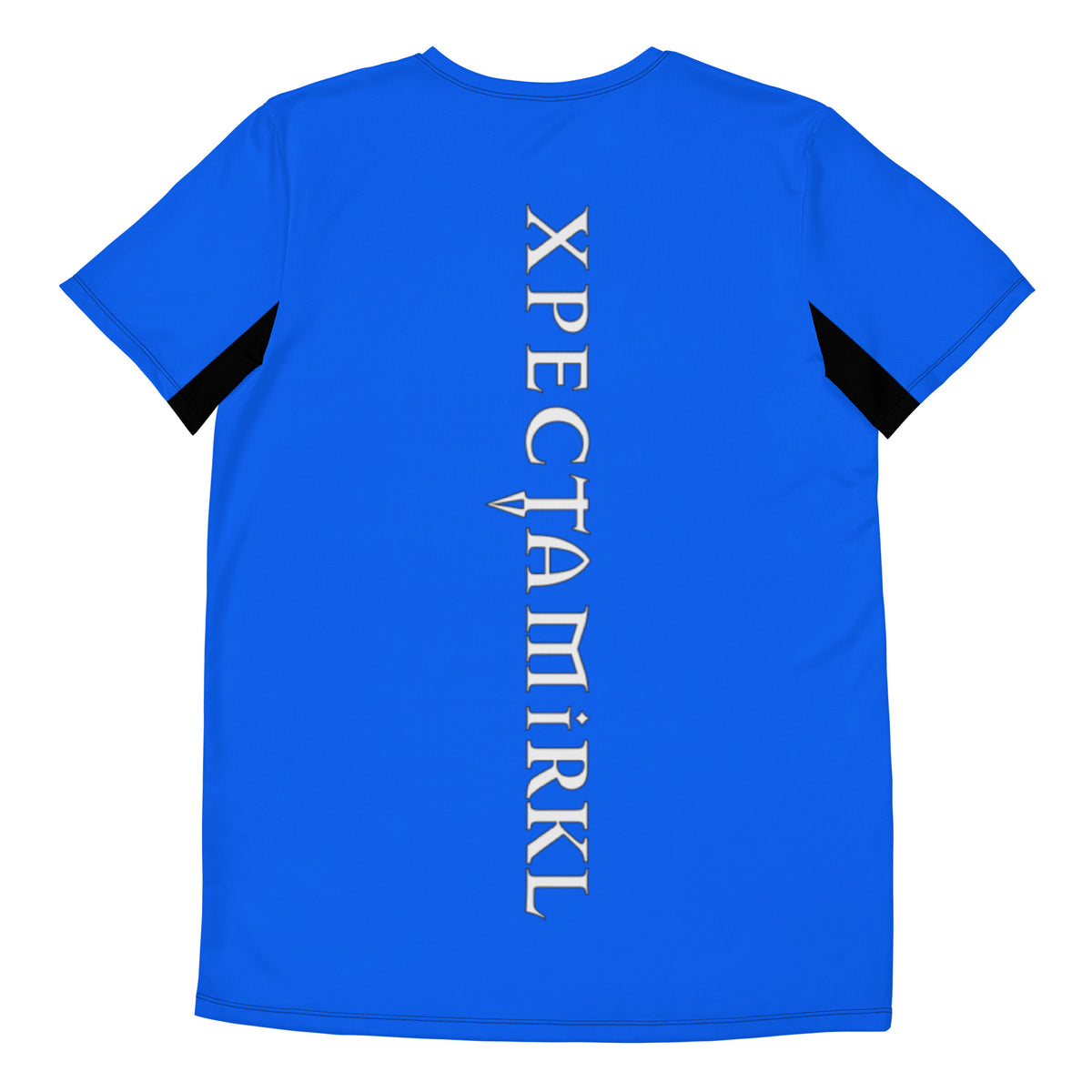 Colors@432: T-Shirt - Blue with White Letters