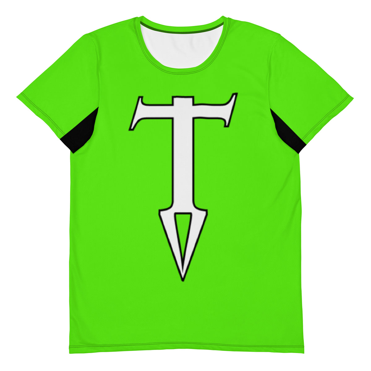 Colors@432: T-Shirt - Lime with White Letters