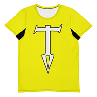 Colors@432: T-Shirt - Yellow with White Letters