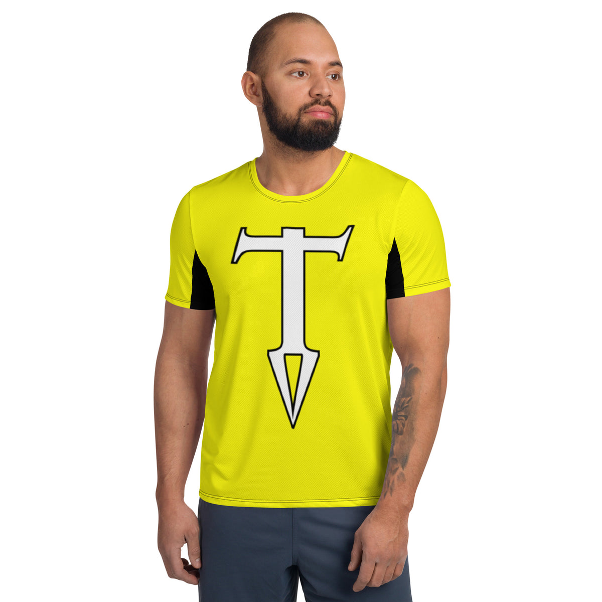 Colors@432: T-Shirt - Yellow with White Letters