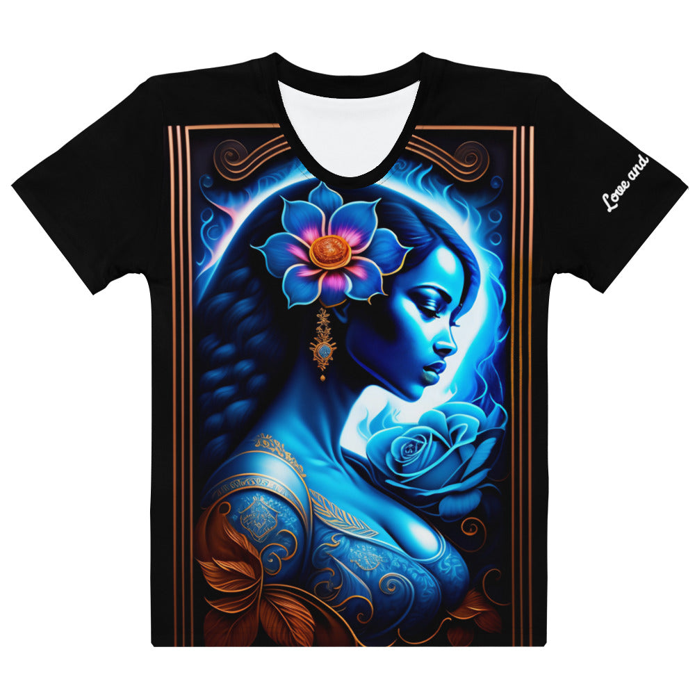 La Flor.24 : Women's T-Shirt - Love and Respect