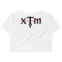 Organic Crop Top - Black Letters