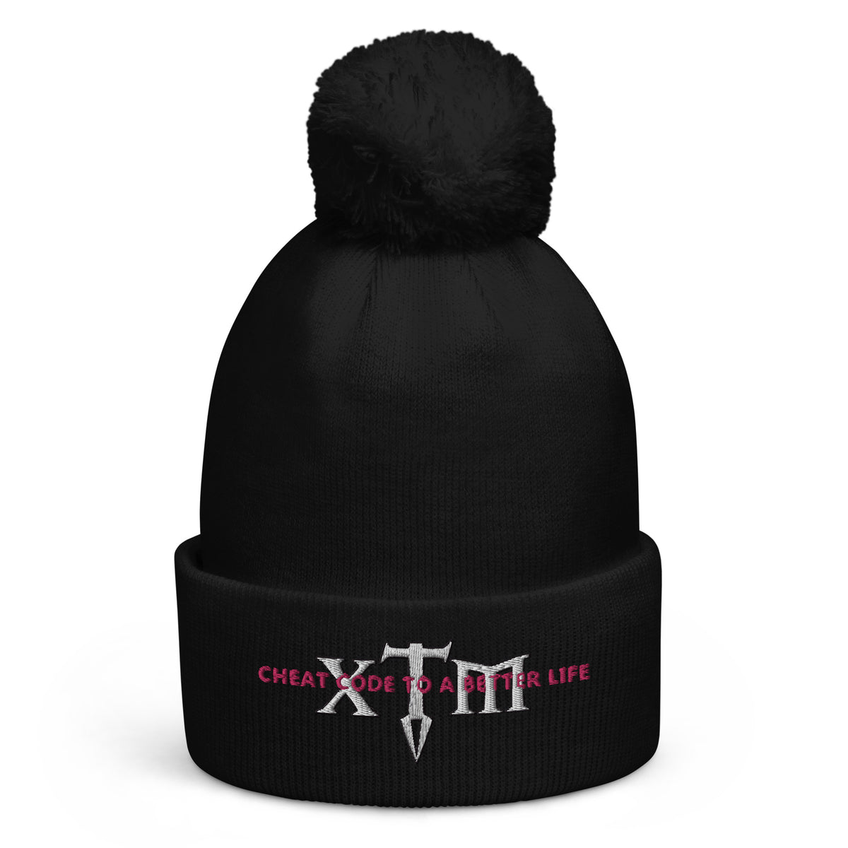 Pom Pom Beanies - XTM White Logo ( limited Colors )