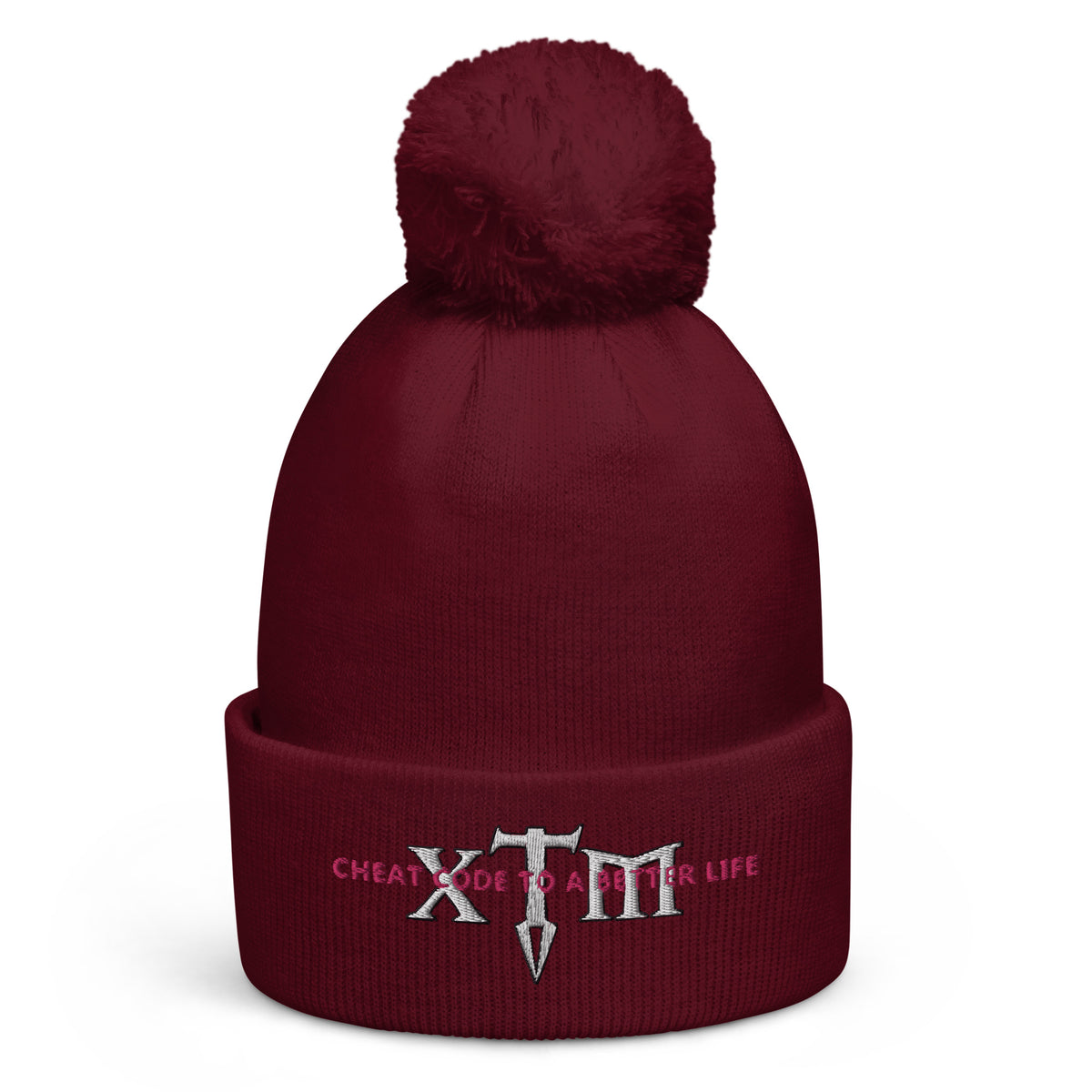 Pom Pom Beanies - XTM White Logo ( limited Colors )