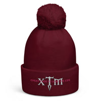 Pom Pom Beanies - XTM White Logo ( limited Colors )