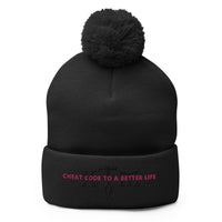 Pom-Pom Beanies - XTM Black Logo