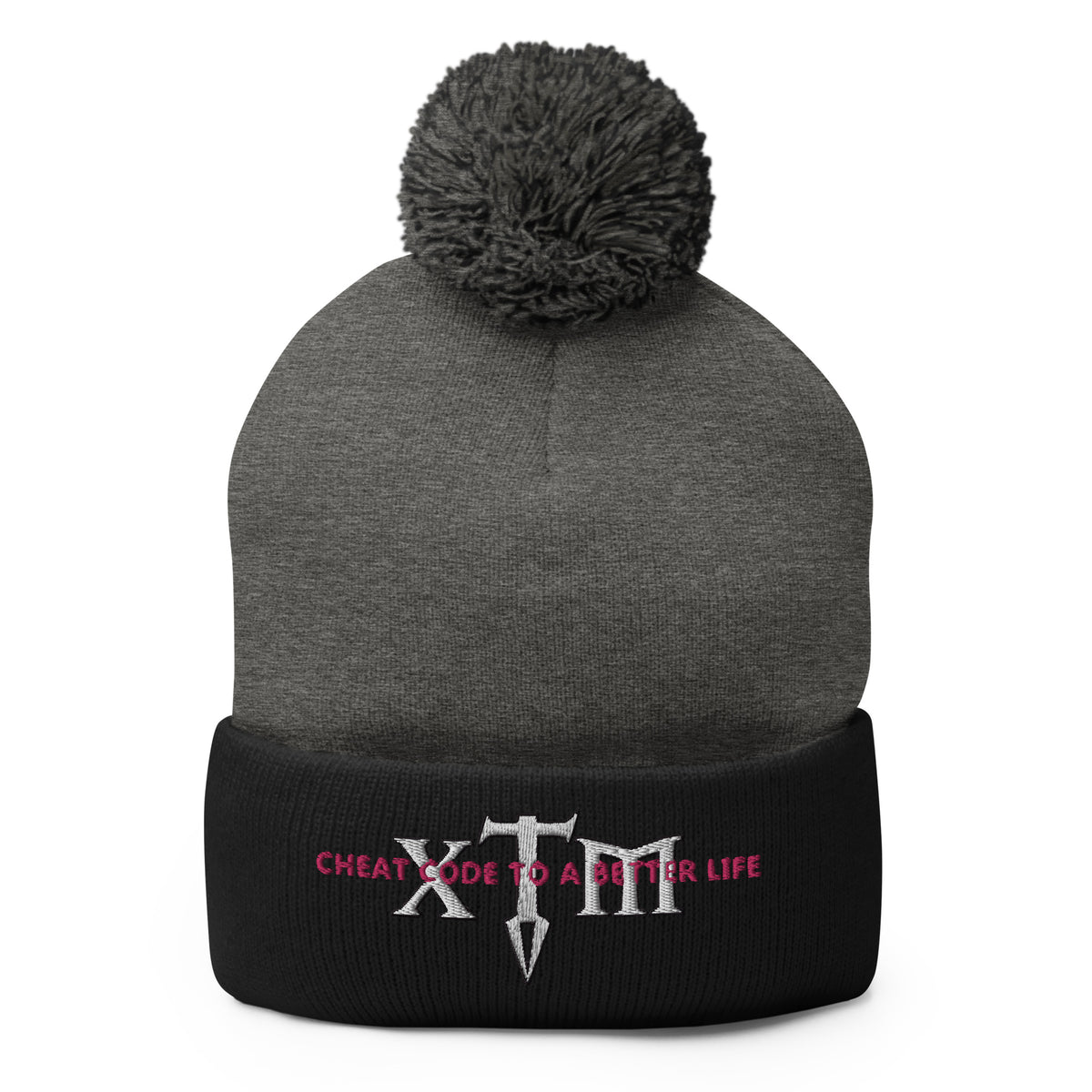 Pom-Pom Beanies - XTM White Logo