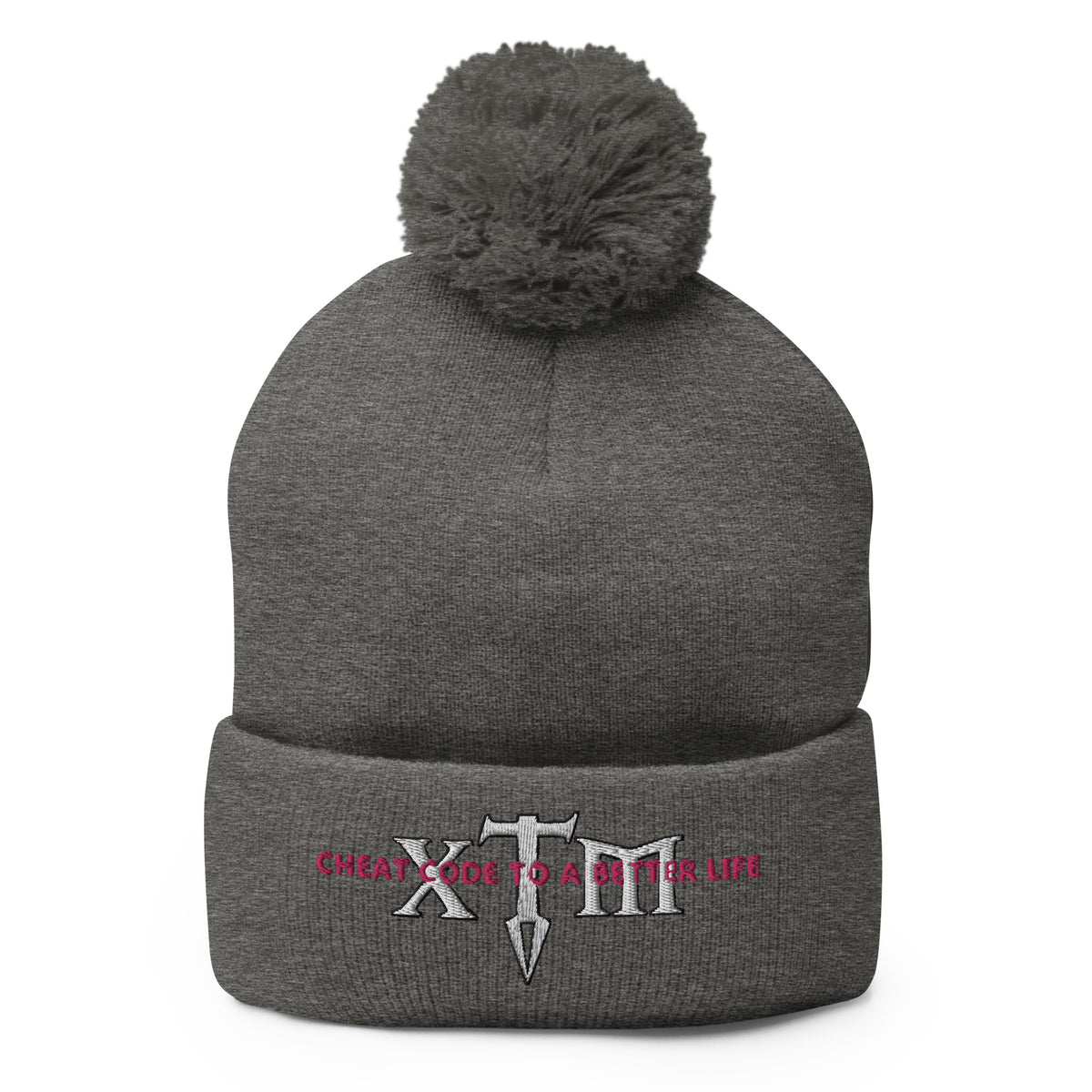 Pom-Pom Beanies - XTM White Logo