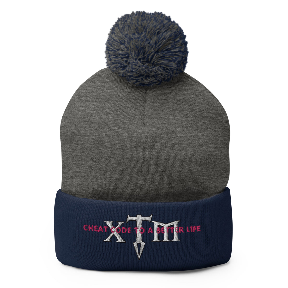 Pom-Pom Beanies - XTM White Logo