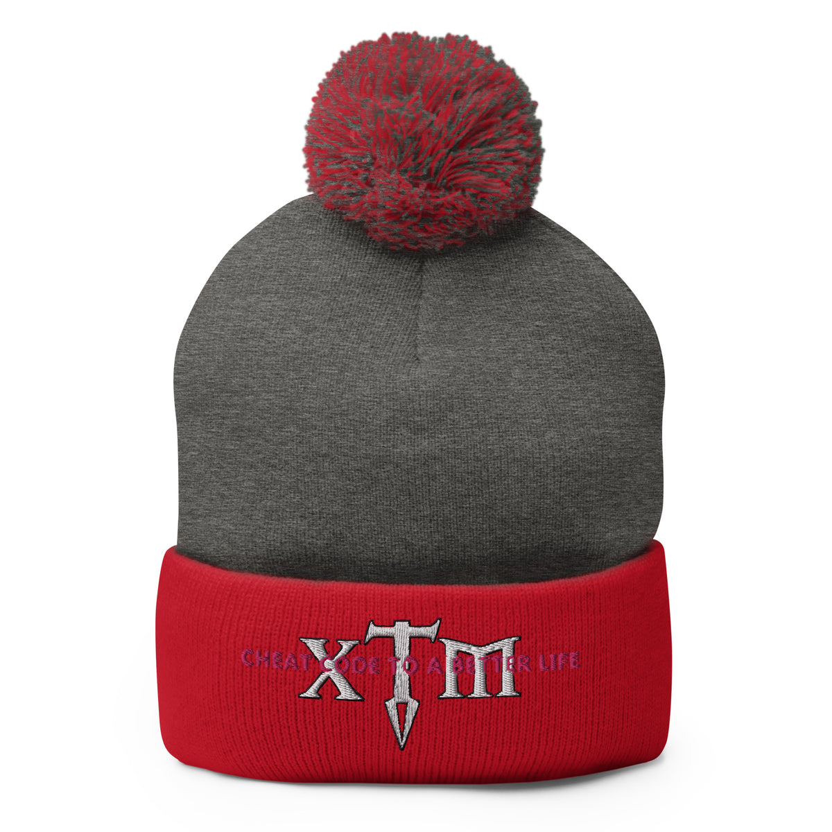 Pom-Pom Beanies - XTM White Logo