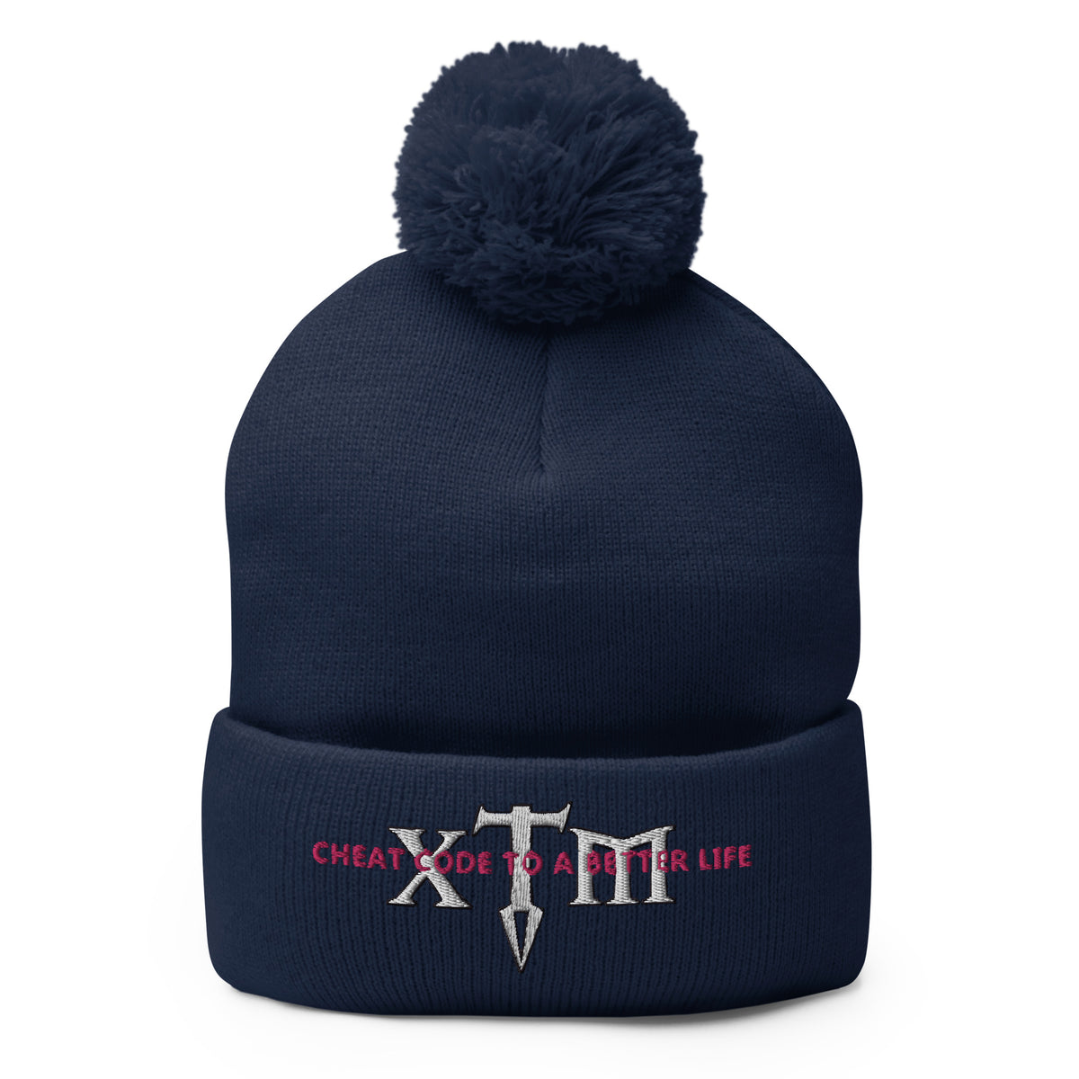 Pom-Pom Beanies - XTM White Logo