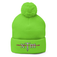 Pom-Pom Beanies - XTM White Logo