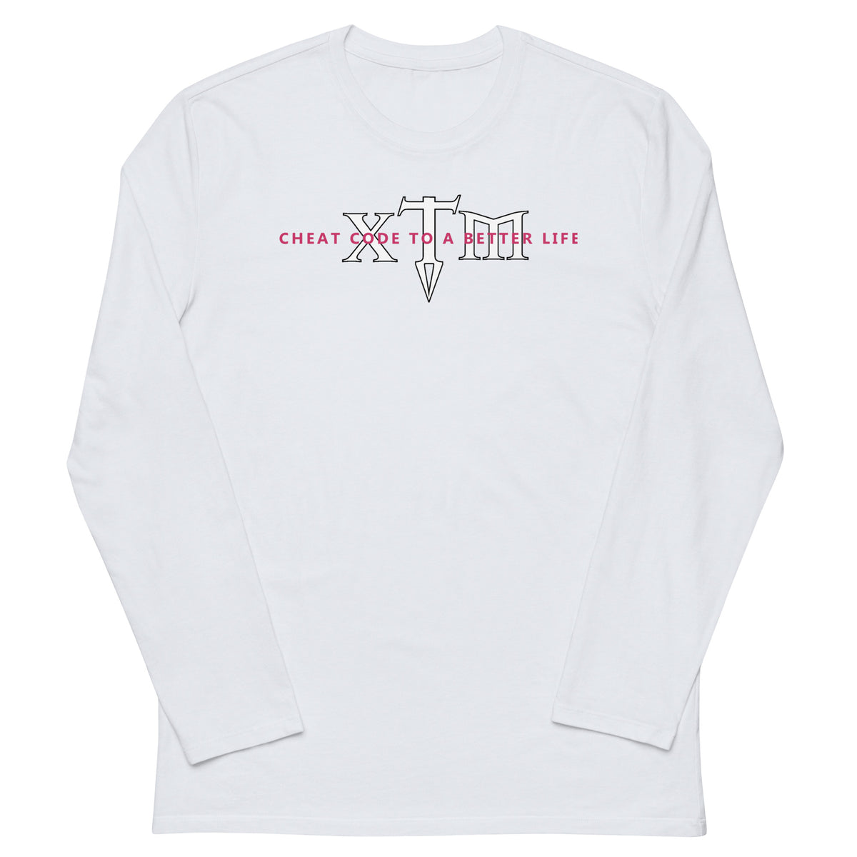 Women Long Sleeve T-Shirt - XTM White Logo