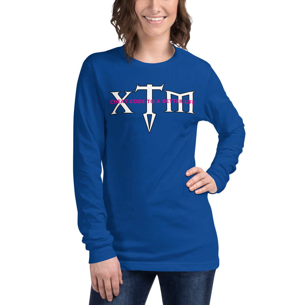 Long Sleeve XTM T-Shirt - White Logo