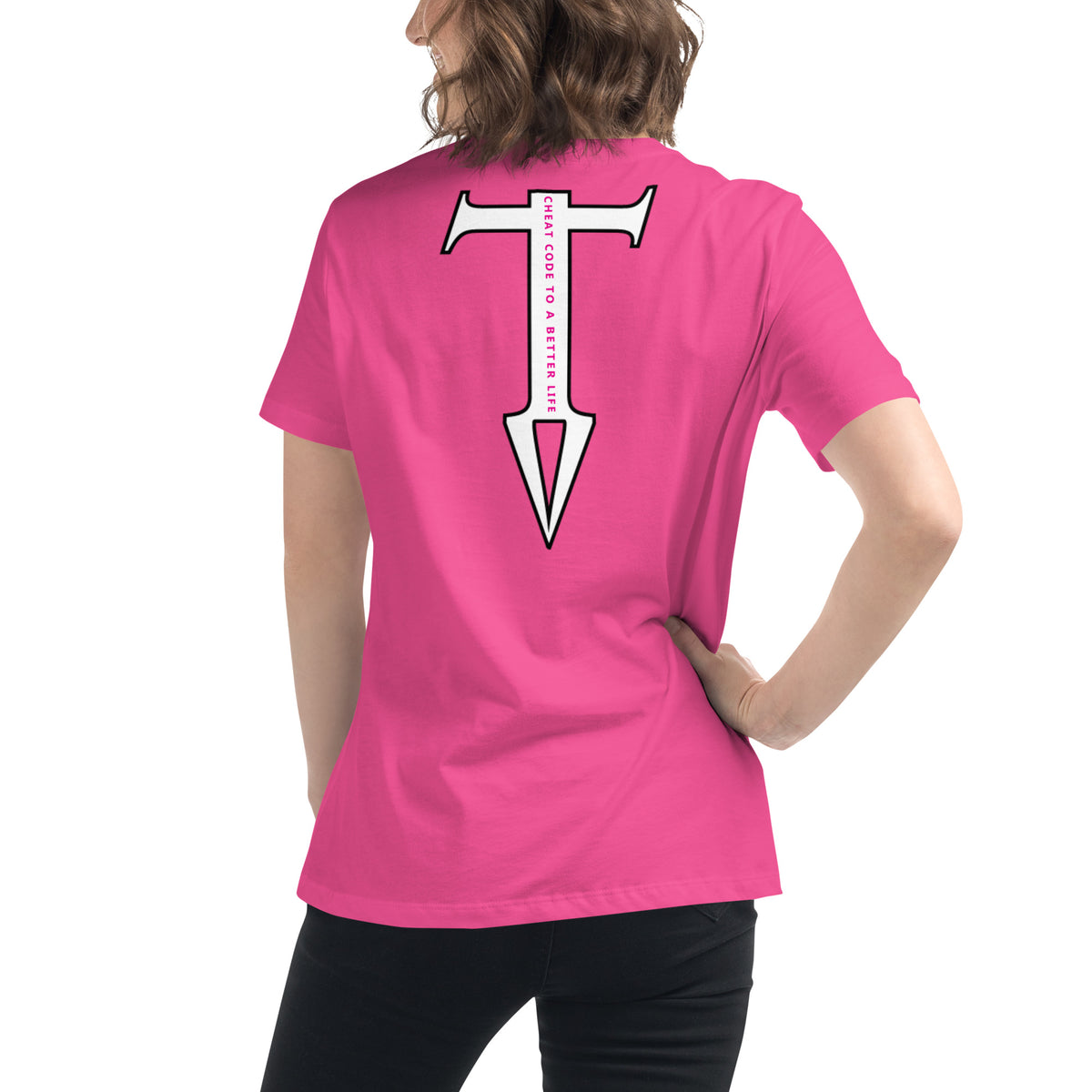 Women's Relaxed XTM T-Shirt - White Lettering