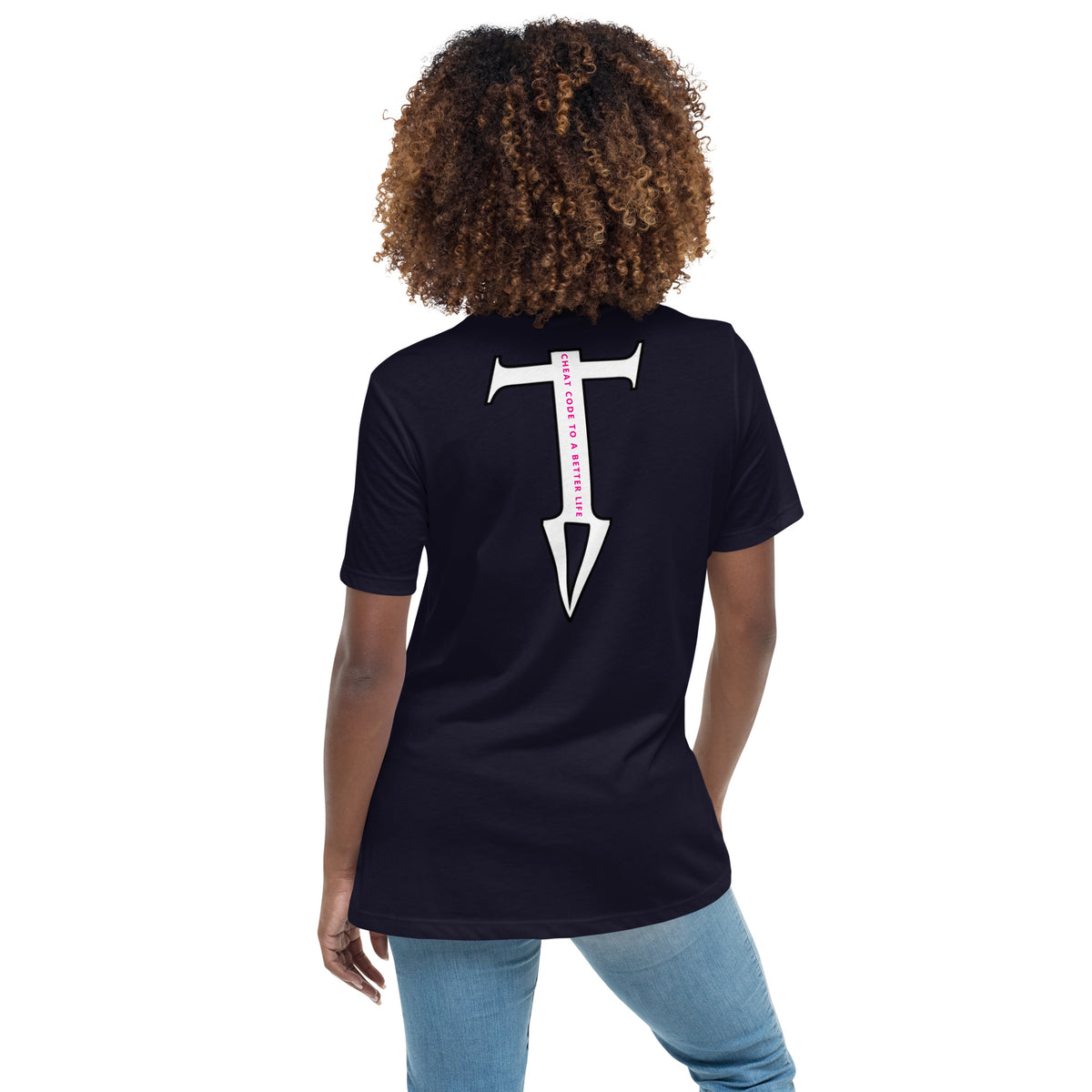 Women's Relaxed XTM T-Shirt - White Lettering